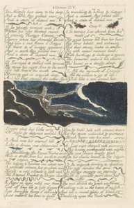 Due narici piegate verso il profondo..., tavola 11 da Il primo libro di Urizen, 1794